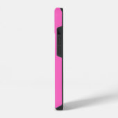 ピンクを考えるiPhoneケース iPhoneケース (左側面)