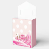 ピンクアイスクリームコーンパーティーフェイスボックス フェイバーボックス (オープン)