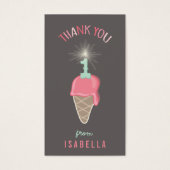 ピンクアイスクリーム1st誕生日サンスクリームサンキューDIYプレゼントラベル (正面)