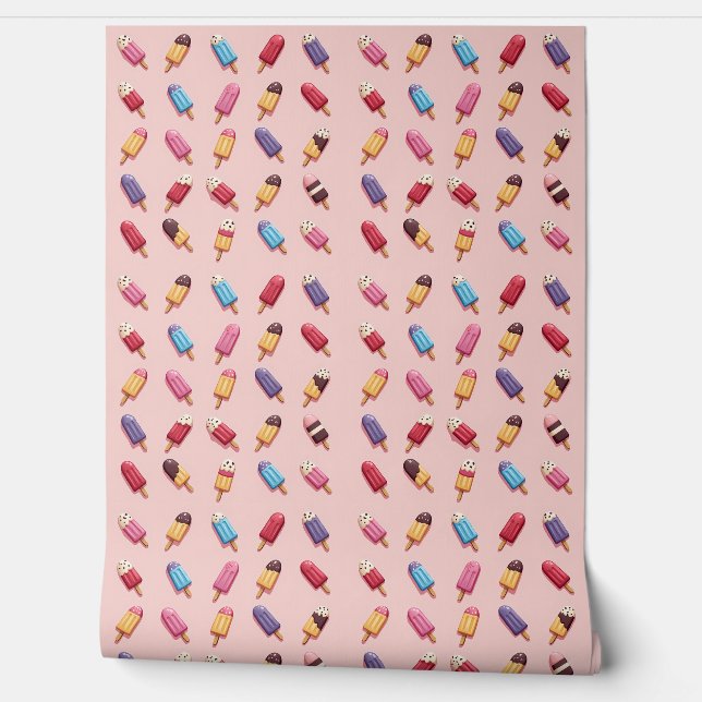 ピンクアイスクリームVのポプシクルパレード 壁紙 (ほどく)