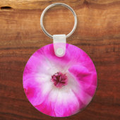 ピンクアイスバーグバラ キーホルダー (正面)