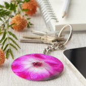 ピンクアイスバーグバラ キーホルダー (側面)