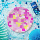 ピンクアイズミーディナープレート ペーパープレート (パーティー)