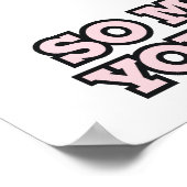 ピンクアイパンダのポスター ポスター (角)