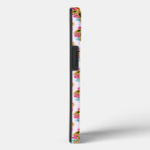 ピンクアイランドトロピカルシーカートルズフローラ Case-Mate iPhoneケース (裏面 / 右)