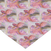 ピンクアイリスショートテーブルランナー ショートテーブルランナー (コーナー)