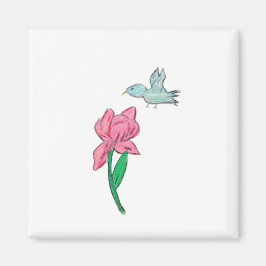 ピンクアイリス マグネット