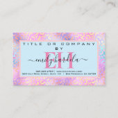 ピンクアイレディジェスヒョウプロフェッショナル 名刺 (正面)