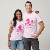 ピンクアウト乳がん認識度サッカー Tシャツ (ユニセックス)