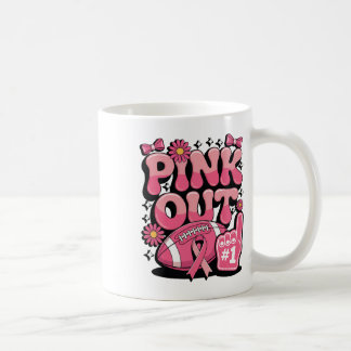 ピンクアウト乳がん足裏サポート コーヒーマグカップ