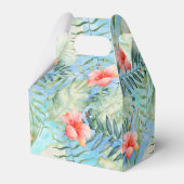 ピンクアクアトロピカルハイビスカスフローラ フェイバーボックス (裏面サイド)