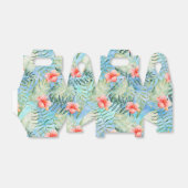 ピンクアクアトロピカルハイビスカスフローラ フェイバーボックス (折り畳みなし)