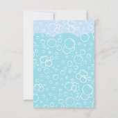 ピンクアクソロトル誕生日パーティー サンキューカード (裏面)