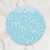 ピンクアクソロトル誕生日パーティー フェイバータグ (裏面)