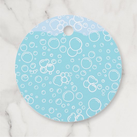 ピンクアクソロトル誕生日パーティー フェイバータグ (裏面)