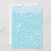 ピンクアクソロトル誕生日パーティー 招待状 (裏面)