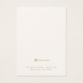 ピンクアグラデーションイヤリングジュエリー表示カード (裏面)