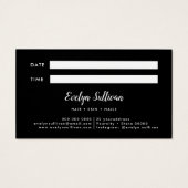 ピンクアゲートアポイントメントカード (裏面)