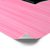 ピンクアコースティックギター ポスター (角)