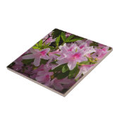 ピンクアザレアブッシュ春フローラ タイル (側面)