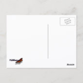 ピンクアザレアブッシュ春フローラ ポストカード (裏面)