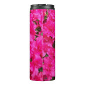 ピンクアザレア開花フローラ タンブラー (裏面)