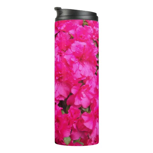 ピンクアザレア開花フローラ タンブラー (回転右)
