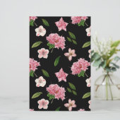 ピンクアザレーズペチュニアスフローラスクラップブック作り紙 (スタンド正面)