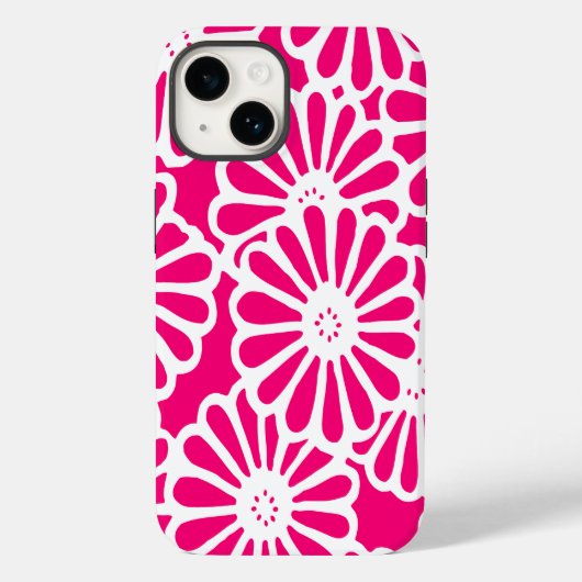 ピンクアジアムードフローラ Case-Mate iPhoneケース (裏面)