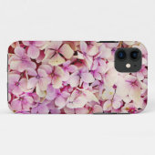 ピンクアジサイデザイン Case-Mate iPhoneケース (裏面(横))