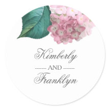 ピンクアジサイ植物性ヴィンテージフローラ結婚ズ