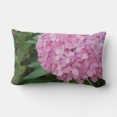 ピンクアジサイ腰枕 ランバークッション (裏面)