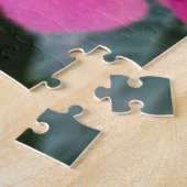 ピンクアジサイ花パズル ジグソーパズル (側面)