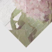 ピンクアジサイ蝶の花フローラスクリプトアート 薄葉紙 (詳細)