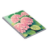 ピンクアジサイ・ブッシュ ノートブック (右側)