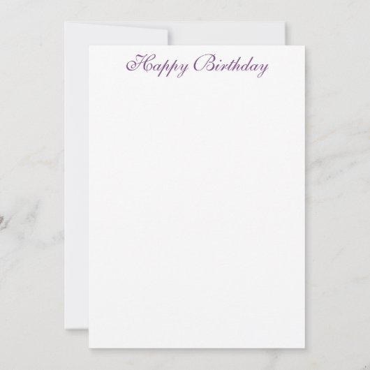 ピンクアジサイ&ヨークシャーテリア誕生日 案内状 (裏面)