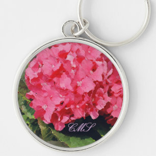 ピンクアジサイKeychain キーホルダー