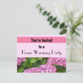 ピンクアジドレアハウスウォーミングパーティー 招待状 (スタンド正面)