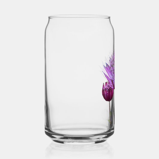 ピンクアストラアンティアフラワーフローラ ガラス缶 (右)