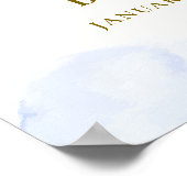 ピンクアドベンチャーホットエアバルーン赤ちゃんシャワーへようこそ ポスター (角)