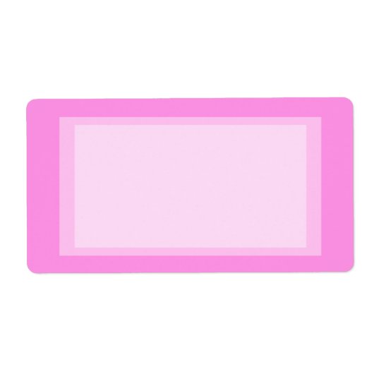 ピンクアドレス ラベル (正面)