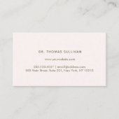 ピンクアドロゴミニマルプロフェッショナル 名刺 (正面)