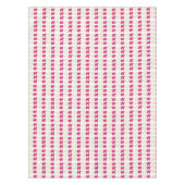 ピンクアニマルクラッカークッキーサーカスバースデーパーティー テーブルクロス (正面)