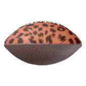 ピンクアニマルプリント アメリカンフットボール (回転90)