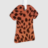 ピンクアニマルプリント オーナメント (正面)