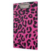 ピンクアニマルプリント クリップボード (左)