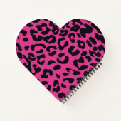 ピンクアニマルプリント ノートブック (裏面)