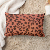 ピンクアニマルプリント ランバークッション (ブランケット)