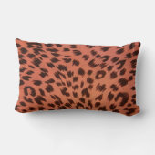 ピンクアニマルプリント ランバークッション (裏面)