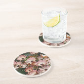 ピンクアフリカデイジーフローラコースター コースター (側面)